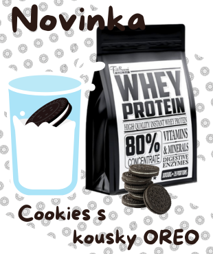 Nová příchuť S kousky OREO