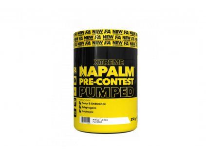 FA Nutrition NAPALM Pre-Contest PUMPED - 350 g - Stimulant před tréninkem