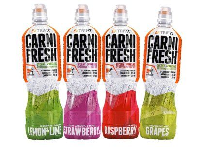 Extrifit Carnifresh s kofeinem - 850 ml Mix