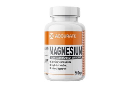 Accurate+ Magnesium Bisglicinate 90 kapslí